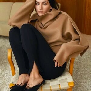 ToTEME Zip leggings black